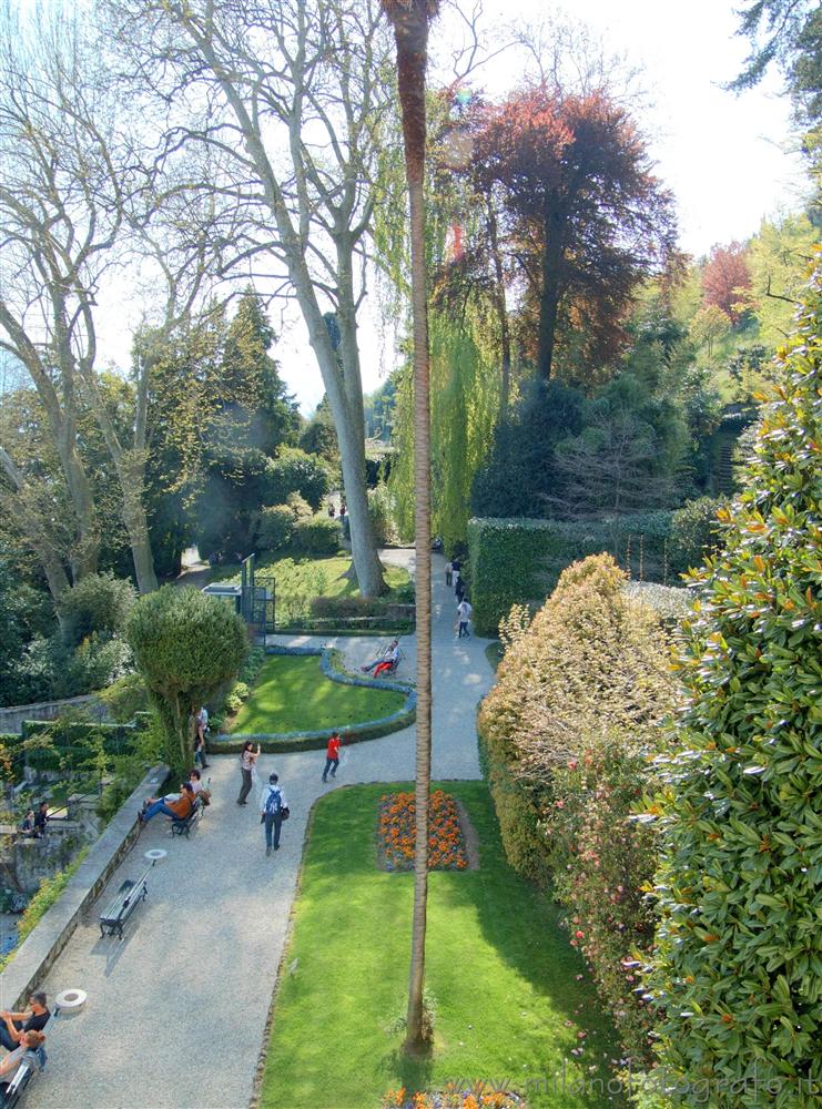 Tremezzo (Como, Italy) - Park of Villa Carlotta from one of its balconies